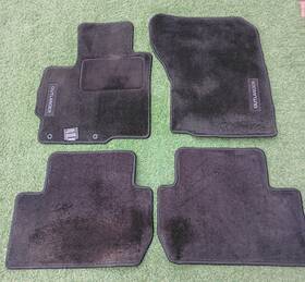 Mitsubishi Mz315075 Outlander Floor Mats Oem For Front And 2nd Row Carpeted Black