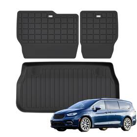 6-1725pacifica-bk Mjbymat Cargo Mat For 2017-2024 2025 2017-2025 Pacifica