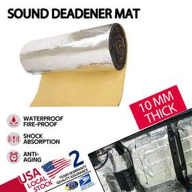 Modigt 44sqft Automotive Sound Deadening Insulation Heat Barrier Noise Proof Deadener