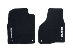 1gs02dx9ae Mopar For Ram 5500 2013-2018 Premium Carpet 1st Row Black Floor Mats
