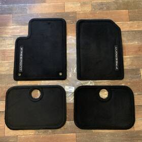 1vu961x9ab Mopar 2012-2015 Fiat Freemont Lhd Genuine Oem Black Carpet Floor Mats Set 4