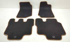 5nl591x9ab Mopar New Oem Floor Mats 2014-2018 Wrangler Jk Export Rhd Only Black Tan 4 Door