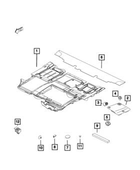 68133120aa Mopar Genuine - Bushing
