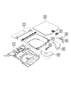 68216160ad Mopar Genuine Blocker Foam