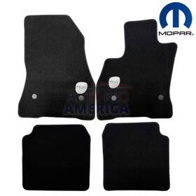 68227374aa Mopar 2014-2019 Fiat 500l Complete Floor Carpet Mat Set Oem