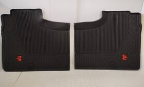 6br202x7ac Mopar New 2020-2024 Ram 1500 Rebel Crew Cab Rubber Mats Second Row Oem