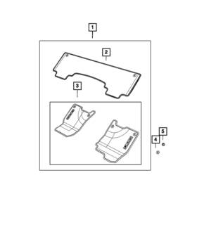 6wl732x7aa Mopar Genuine Mat Kit-floor - Front 6wl732x7aa Mopar Genuine Mat Kit-floor - Front