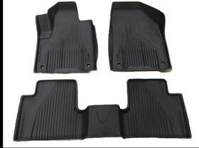 82214855ab Mopar 2015-23 Oem Jeep Cherokee Front And Rear All-weather Floor Mat Set Of 3