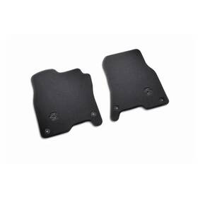 82215405 Mopar Genuine Premium Carpet Floor Mats - Front Crew/quad Black