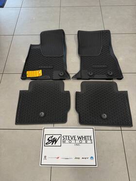 82219053aa Mopar 24 25 2026 Dodge Charger New Weather Floor Rubber Mats Genuine