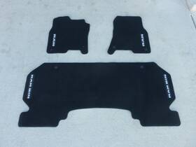 Pa6pp54359 Mopar 2019-2024 Ram 1500 Crew Cab Oem Carpet Floor Mats Black 3pcs Excellent