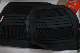 Mt-668-gr Motor Trend Flex Tough Heavy-duty Waterproof Floor Mats Automotive Liners Rubber