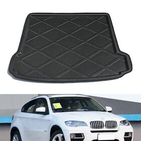 Motorshop168 212500199362 Black Rear Boot Liner Trunk Cargo Mat Tray Floor Carpet For Bmw X6 E71 2008-16