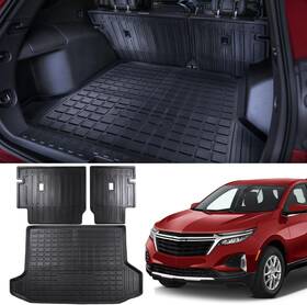 Cl-equinox18-24 Mrivgoa001 Cargo Liner Seat Back Protector Fit 2018-2023 2024 Chevrolet Equinox Gmc Terrian