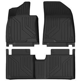 Tpetsl10058 Mtotop 3-piece Set Of New Floor Mats Suitable For 2023-2025 Tesla 3