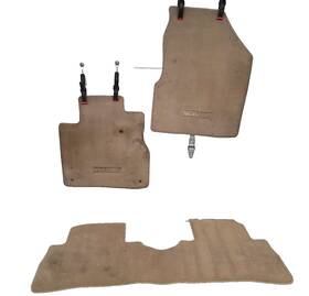 Cu001xx Murano 999e2 Nissan 2009-2014 Oem Beige Carpet Floor Mats 3 Pc Set