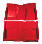 C127n Mustang Rear 100 Ford Set Hardtop 1964-1968 Coupe Carpet Red Front