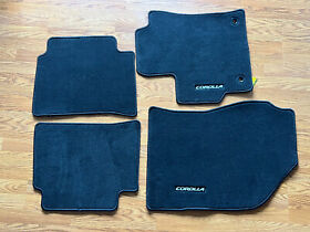 Flm-coro-19c New Factory Oem Carpet Floor Mats Toyota Corolla Sedan 2020 2022 Black
