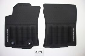 Pt908-36163-20 New Oem Black All Weather Floor Mats Pair 2016-2021 Toyota Tacoma