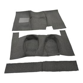 1501-fr-4-wg-601-2cs-champion Newark Auto Studebaker Champion Carpet Kit 1955 Front And Rear 4dr Wagon Black Charcoal Red