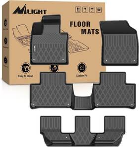 Mat-1053 Nilight Tpe Floor Mats For Volvo Xc90 2016-2024 Only Plug-in Hybrid Models