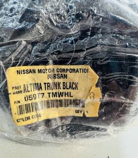 059t7-tmwhl Nissan Motor Altima Black Trunk Mat Carpet With Hooks 059t7 Tmwhl 2006-2025 New