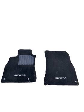 222.da1i16 Nissan 16 Sentra F/l F/r Front Carpet Pair X2 Black G Oem