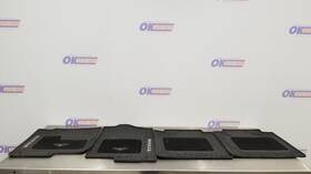 222.da1j19 Nissan 19 Titan Xd Platinum Reserve Oem Floor Mat Set Crew Cab