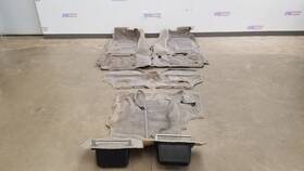 222.da1z83 Nissan 1983 Datsun 280zx Interior Floor Carpet Set Gray