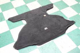 232-nissan Nissan 09-20 370z Black Carpeted Rear Trunk Cargo Floor Mat Liner Trim Panel Factory Oe
