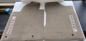 714t9-txbgf Nissan New Genuine Oem 2004 To 2015 Nessan Titan Front Tan Floor Mat