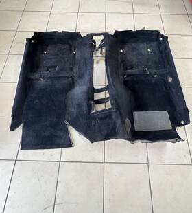 7490130p02 Nissan 1990-1993 300zx Z32 2 Main Interior Cabin Carpet Black Oem