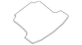 84902-9hm0a Nissan Genuine Trunk Carpet