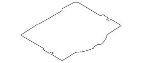 84904-5hj3a Nissan Genuine Floor Cover