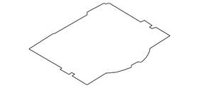 84904-5hj4a Nissan Genuine Floor Cover