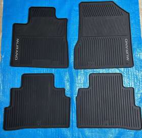 999e1-c7000 Nissan Oem 2019-2024 Murano First And Second Row All Weather Floor Mats