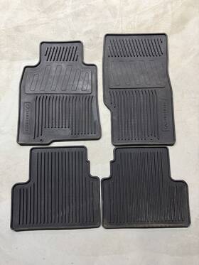 999e1-jx001be Nissan Infiniti G25 G35 G37 Q40 Q60 Oem All Season Weather Rubber Floor Mats Black