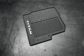 999e1-w5000 Nissan Genuine All-season Floor Mats Rubber / 4-piece Black