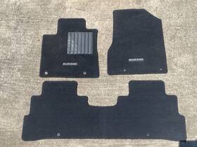 999e2-c3000 Nissan 999e2-c3001 Black Oem 2015-2017 Murano Carpet Floor Mats Front Rear Set