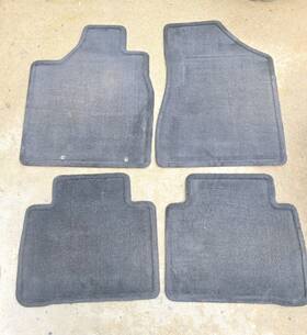 Nissan 999e2-cp000 03-08 Murano Oem Set Of 4 Front Rear Carpet Floor Mats Black