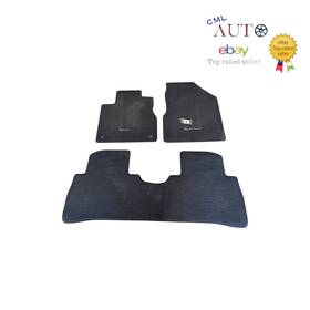 999e2-cu001bk Nissan 2009-2013 Murano Black Front And Rear Carpet Floor Mats 999e2 Cu000 Oem