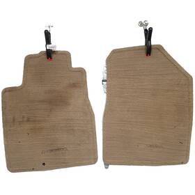 999e2-m0001xx Nissan Maxima 2000-2014 Beige Front Passenger Driver Carpet Floor Mat Pair
