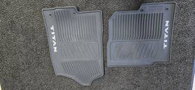 999e2-w4001 Nissan 2016-2024 Genuine Oem Titan Pro 4x Crew Cab Floor Mats 3 Pcs