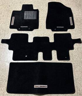999e2-xz00 Nissan Oem 2013-2020 Pathfinder Rock Creek Carpet Floor Mats Both Rows And Cargo