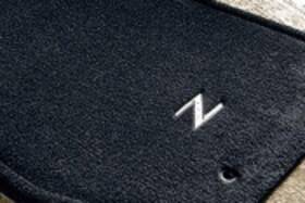 999e2-zs100bk Nissan Genuine Floor Mats - Black Carpeted