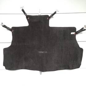 999e3-l0000 Nissan Sentra 00-2006 Oem Carpet Trunk Mat Embroidered Logo Charcoal Gray