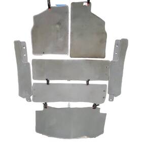 Mi-4y28r-7 Nissan Quest 1999-2002 Oem 7 Piece Carpet Floor Mats - Gray