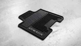 T99e1-5zw1b Nissan Genuine All-season Floor Mats Black