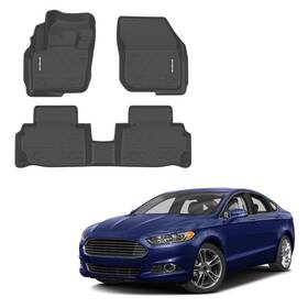 Nova500-fm-jff1316 Novsight Car Floor Mats For 2013-2016 Ford Fusion All-weather Tpe Rubber Cargo Liner Set
