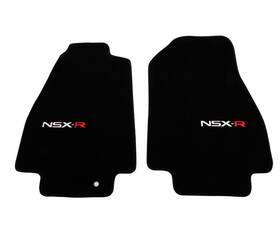 Fmr-200 Nrg Black Floor Mats With Nsx Logo For Acura All Years - Part #